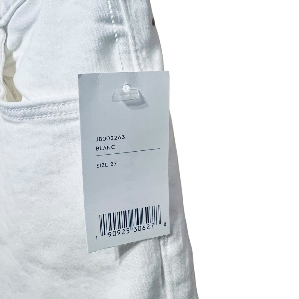 J Brand Ruby 30 High-Rise Cigarette Jeans – Blanc – Size 27 - Picture 8 of 8